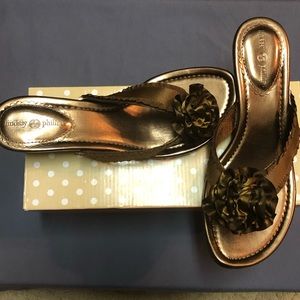 Lindsay Phillips Switchflops “Missy” Style, Bronze